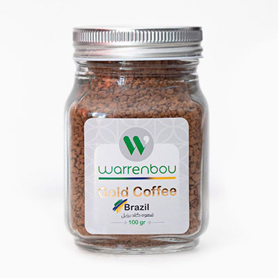قهوه گلد (نسکافه) برزیل شیشه 100 گرمی